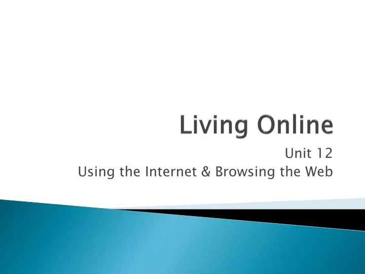 living online