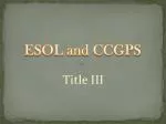 Title III - slide 1