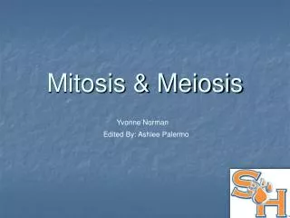 Mitosis &amp; Meiosis
