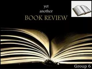 yet another BOOK REVIEW