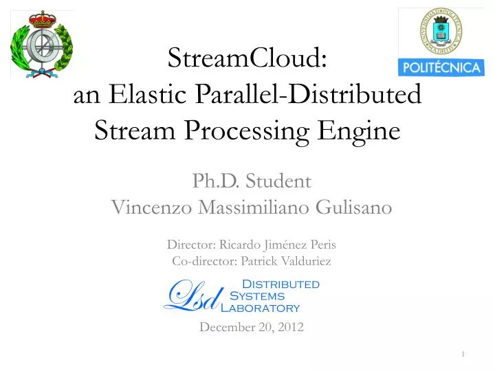 streamcloud an elastic parallel distributed stream processing engine