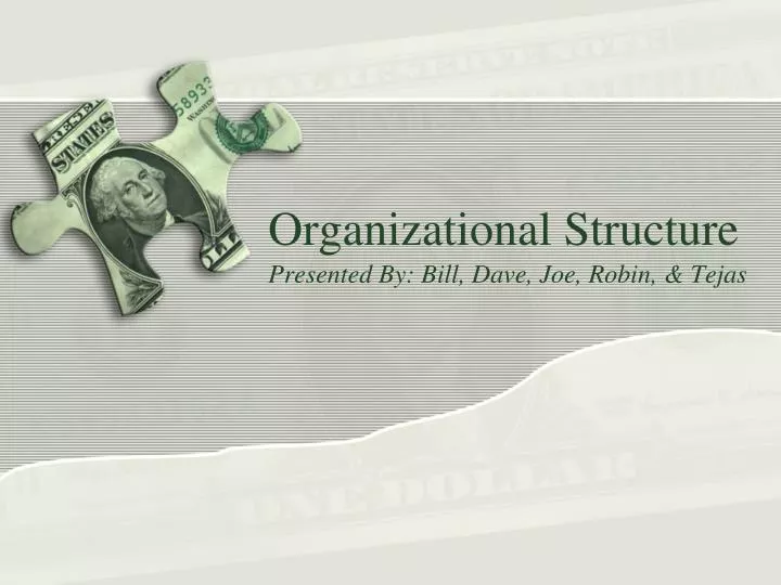 organizational structure