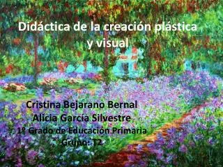 did ctica de la creaci n pl stica y visual
