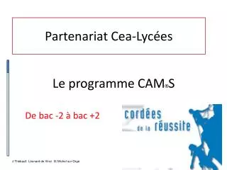 partenariat cea lyc es