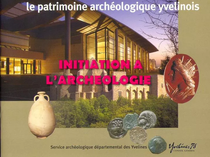 initiation a l archeologie