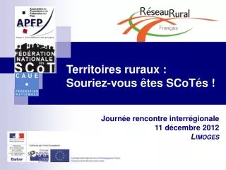 Territoires ruraux : Souriez-vous êtes SCoTés !