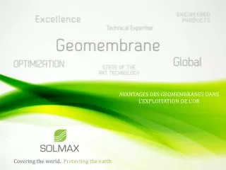 avantages des geomembranes dans l exploitation de l or