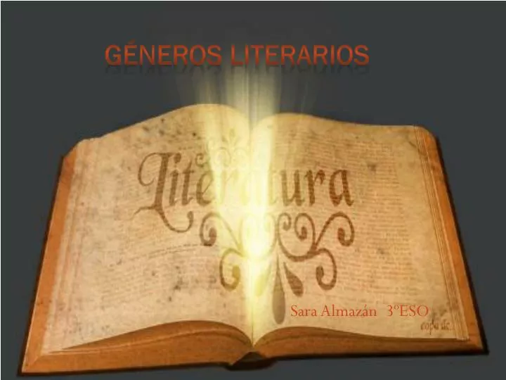 g neros literarios