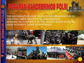 PAPARAN KAKORBRIMOB POLRI