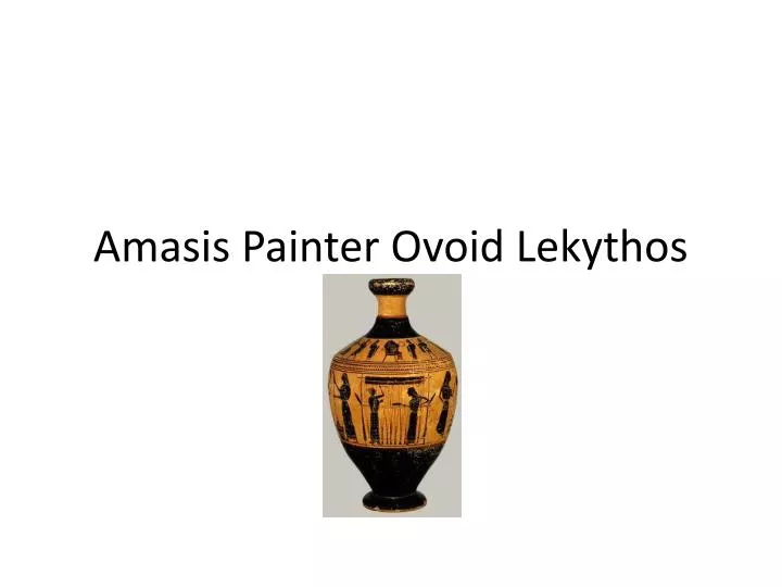 amasis painter ovoid lekythos