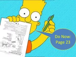 Do Now: Page 23