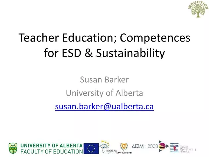 teacher education competences for esd sustainability