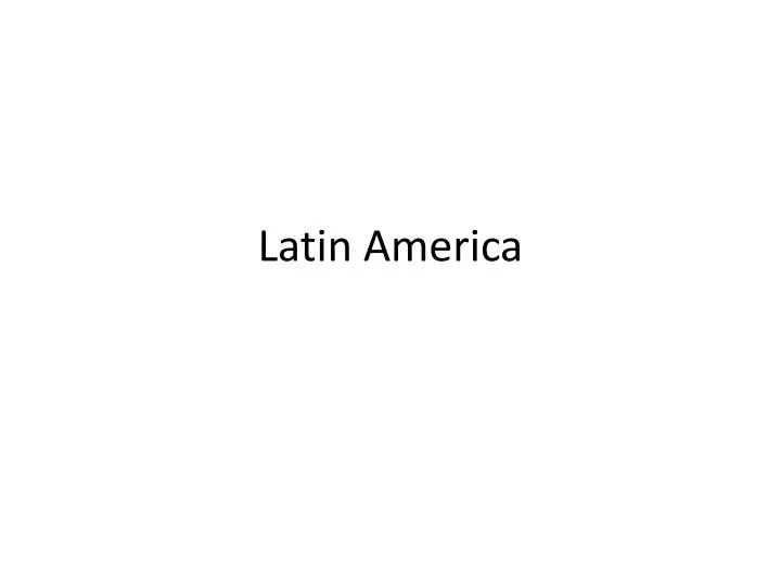 latin america