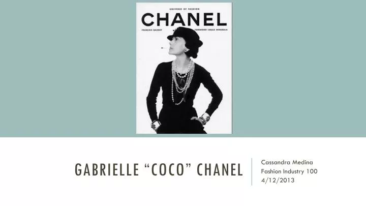 gabrielle coco chanel