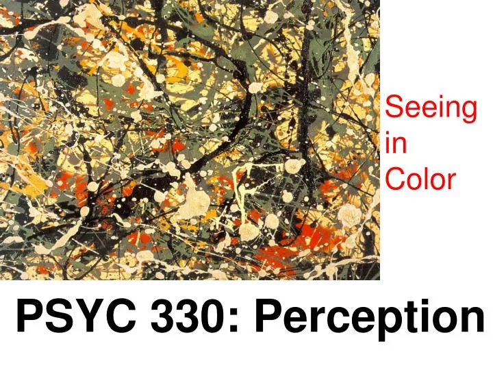 psyc 330 perception