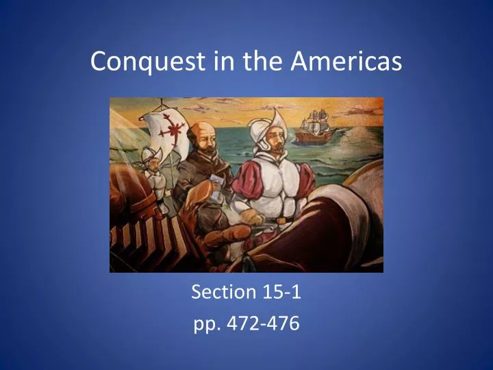conquest in the americas