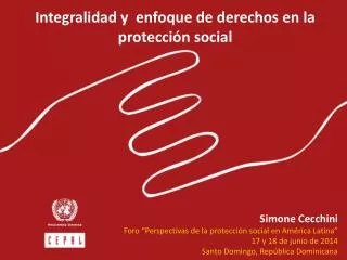 Integralidad y enfoque de derechos en la protección social