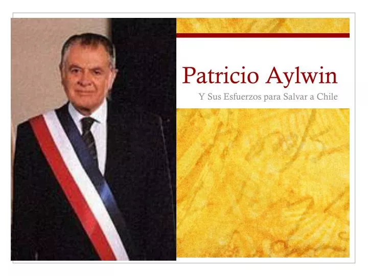 patricio aylwin