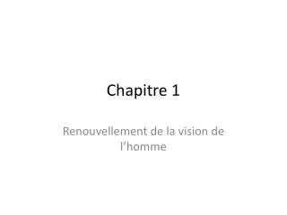chapitre 1