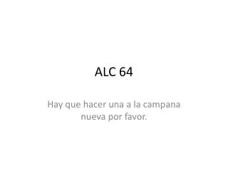 ALC 64