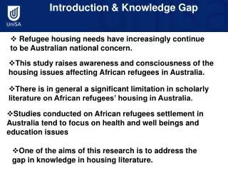 Introduction &amp; Knowledge Gap