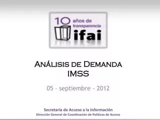 an lisis de demanda imss