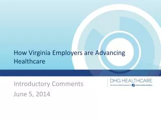 How Virginia Employers are Advancing Healthcare