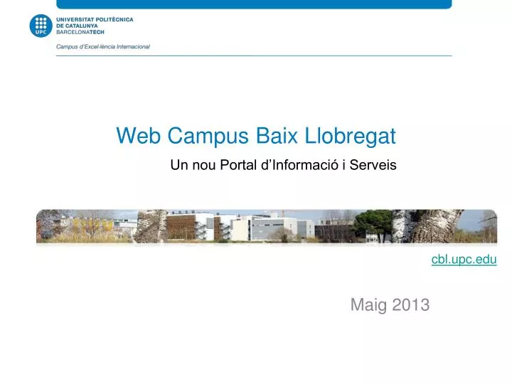 web campus baix llobregat un nou portal d informaci i serveis