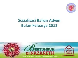 Sosialisasi Bahan Adven Bulan Keluarga 2013