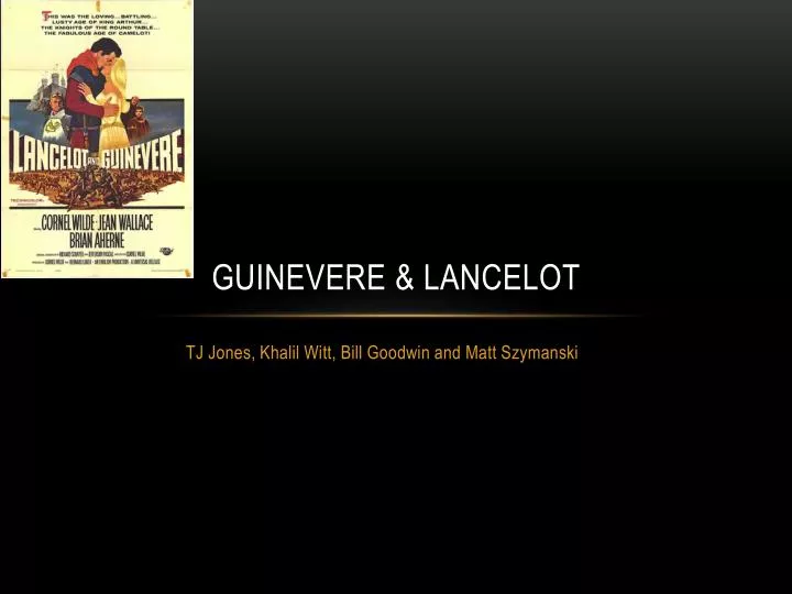 guinevere lancelot
