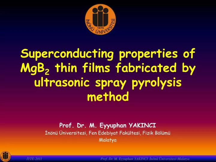 superconducting properties of mgb 2 thin films fabricated by ultrasonic spray pyrolysis method