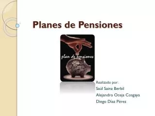 planes de pensiones