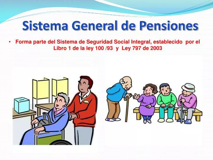 sistema general de pensiones