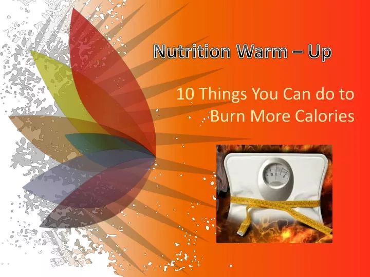 nutrition warm up