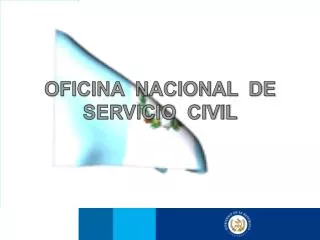 OFICINA NACIONAL DE SERVICIO CIVIL