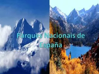 parques nacionais de espa a