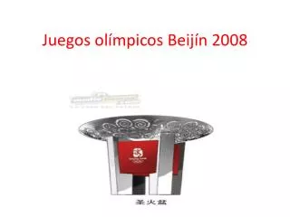 juegos ol mpicos beij n 2008