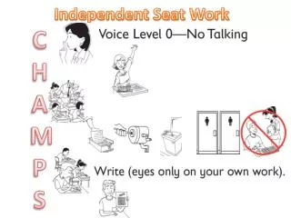 Independent Seat Work