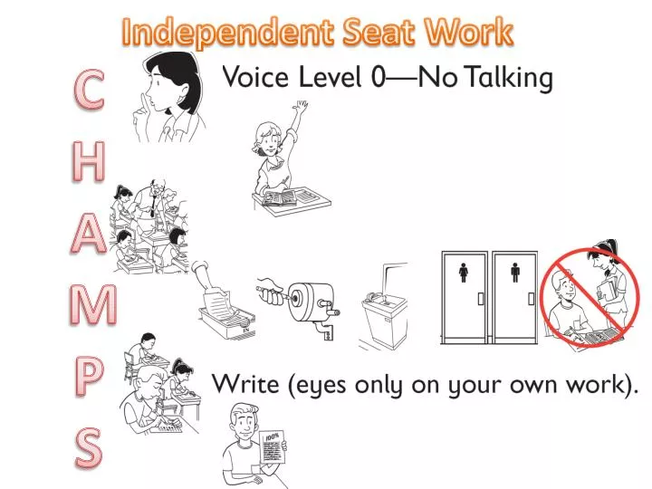 independent seat work