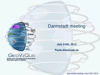 Darmstadt meeting July 3-5th, 2012 Paula.diaz@uab.es
