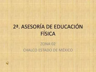 2 asesor a de educaci n f sica