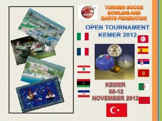 TURKISH BOCCE BOWLING AND DARTS FEDERATION