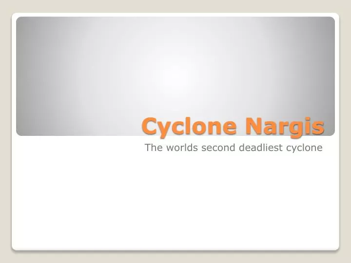 cyclone nargis