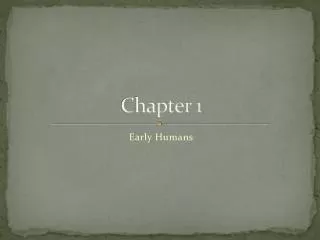 Chapter 1