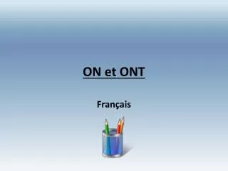 on et ont