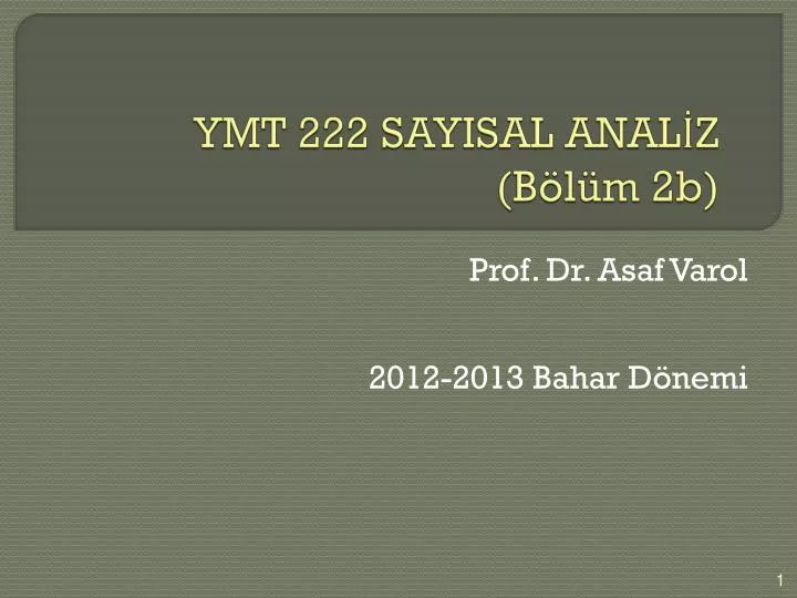 ymt 222 sayisal anal z b l m 2b