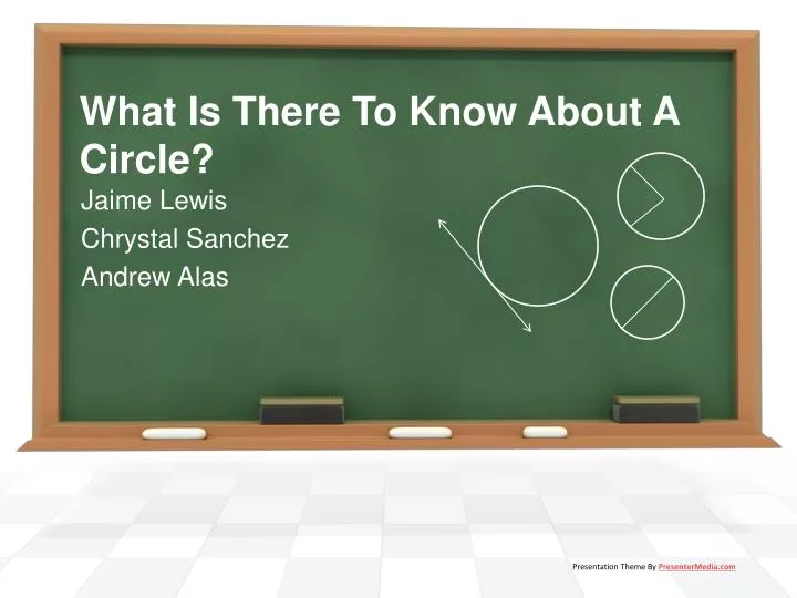 what is there to know about a circle