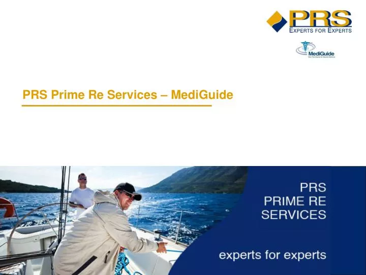 prs prime re services mediguide