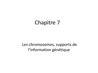 chapitre 7