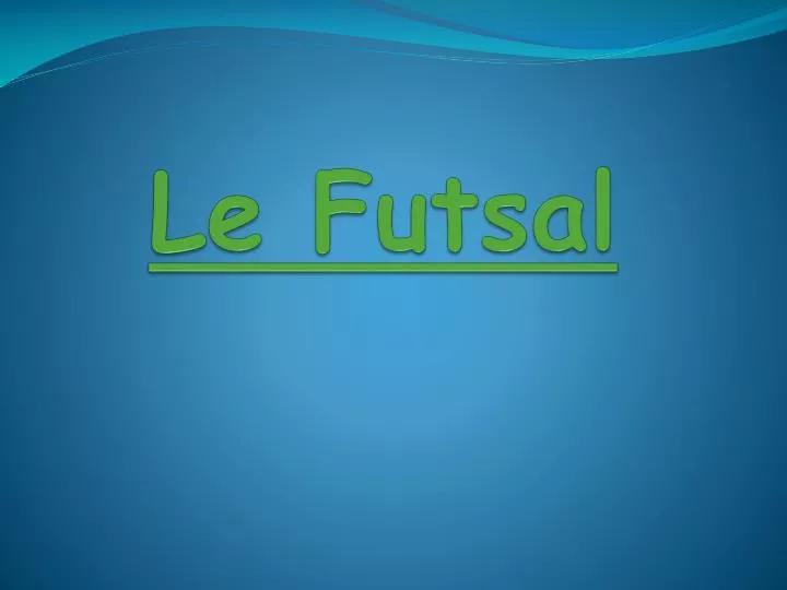 le futsal